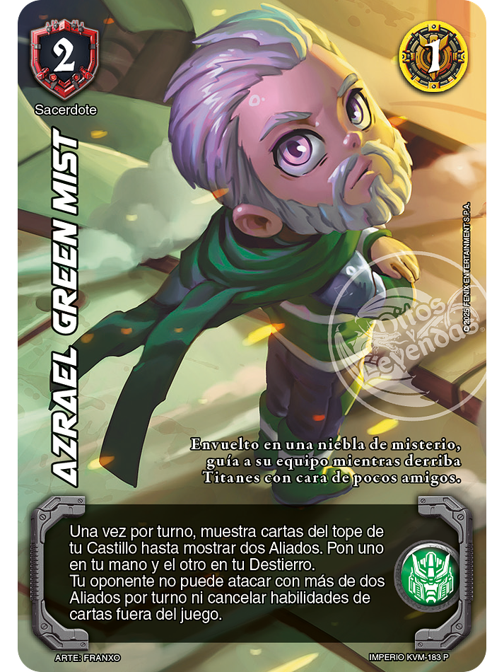 Azrael Green Mist (MTB - Defensores Legendarios) 1