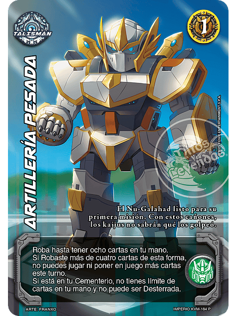 Artillería Pesada (MTB - Defensores Legendarios) 1