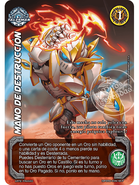 Mano de Destrucción (MTB - Defensores Legendarios) 1