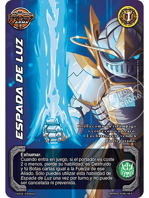 Espada de Luz (MTB - Defensores Legendarios)