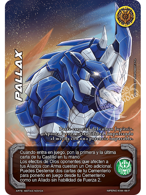 Pallax (MTB - Defensores Legendarios) 1