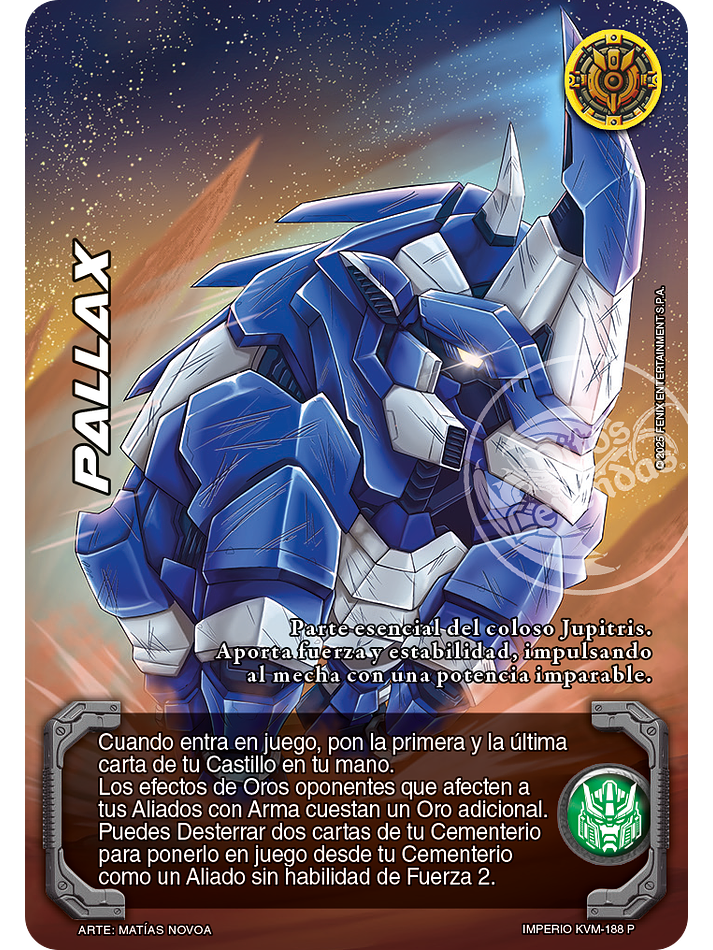 Pallax (MTB - Defensores Legendarios) 1