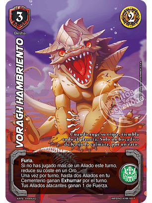 Voragh Hambriento (MTB - Invasores Galácticos)