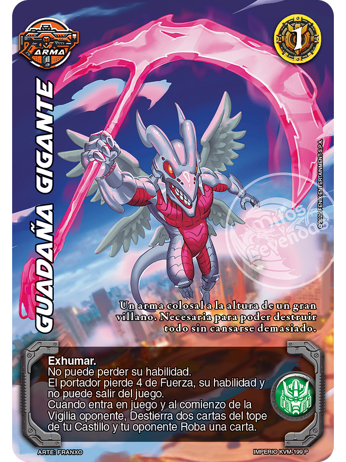 Guadaña Gigante (MTB - Invasores Galácticos) 1