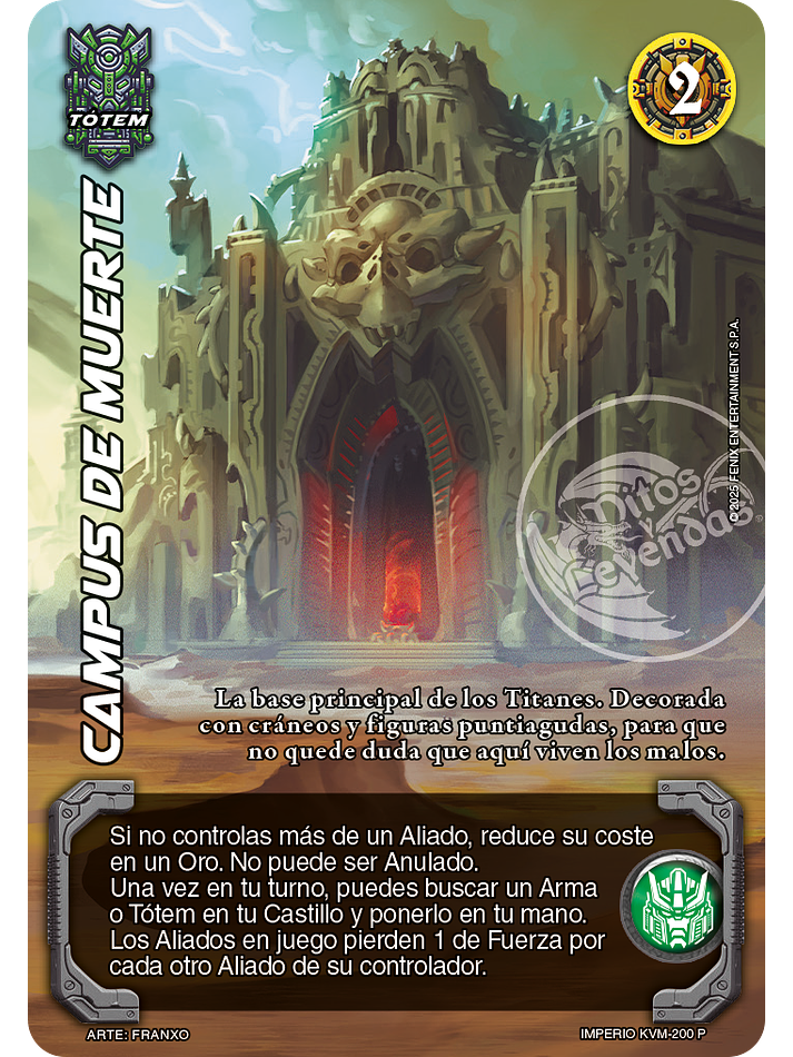 Campus de Muerte (MTB - Invasores Galácticos) 1