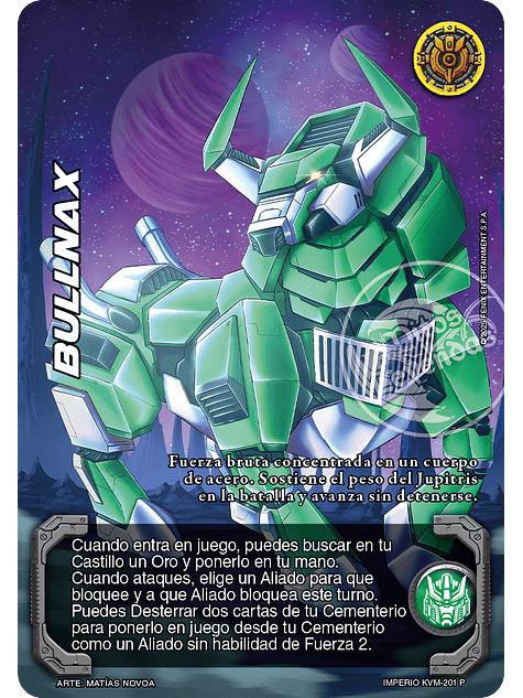 Bullnax (MTB - Invasores Galácticos) 1