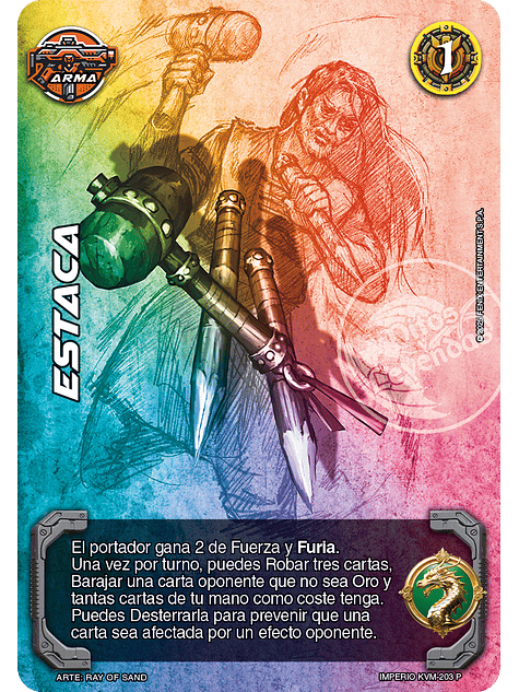 Estaca (MTB - Invasores Galácticos) 1