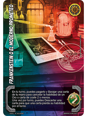 Frankenstein o el moderno Prometeo (MTB - Invasores Galácticos)