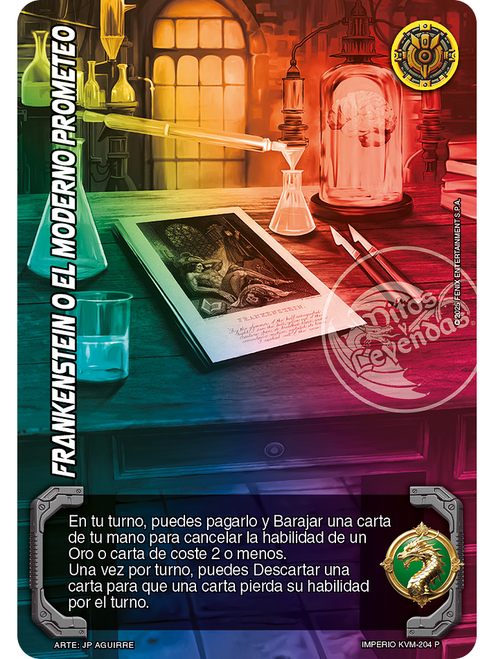 Frankenstein o el moderno Prometeo (MTB - Invasores Galácticos) 1