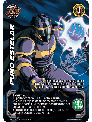 Puño Estelar (Kit Furia Estelar)