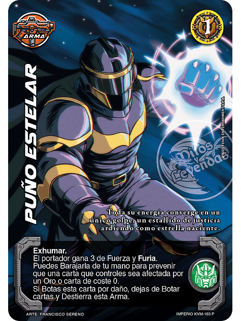 Puño Estelar (Kit Furia Estelar) 1