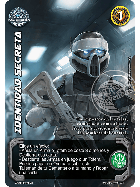 Identidad Secreta (Kit Metalfmorfo) 1