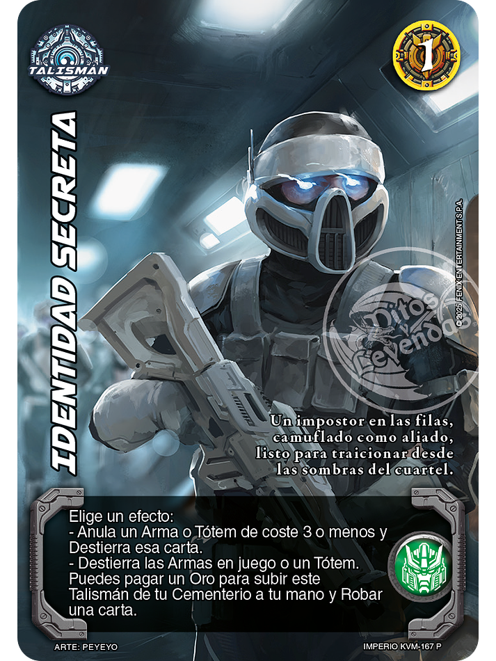 Identidad Secreta (Kit Metalfmorfo) 1