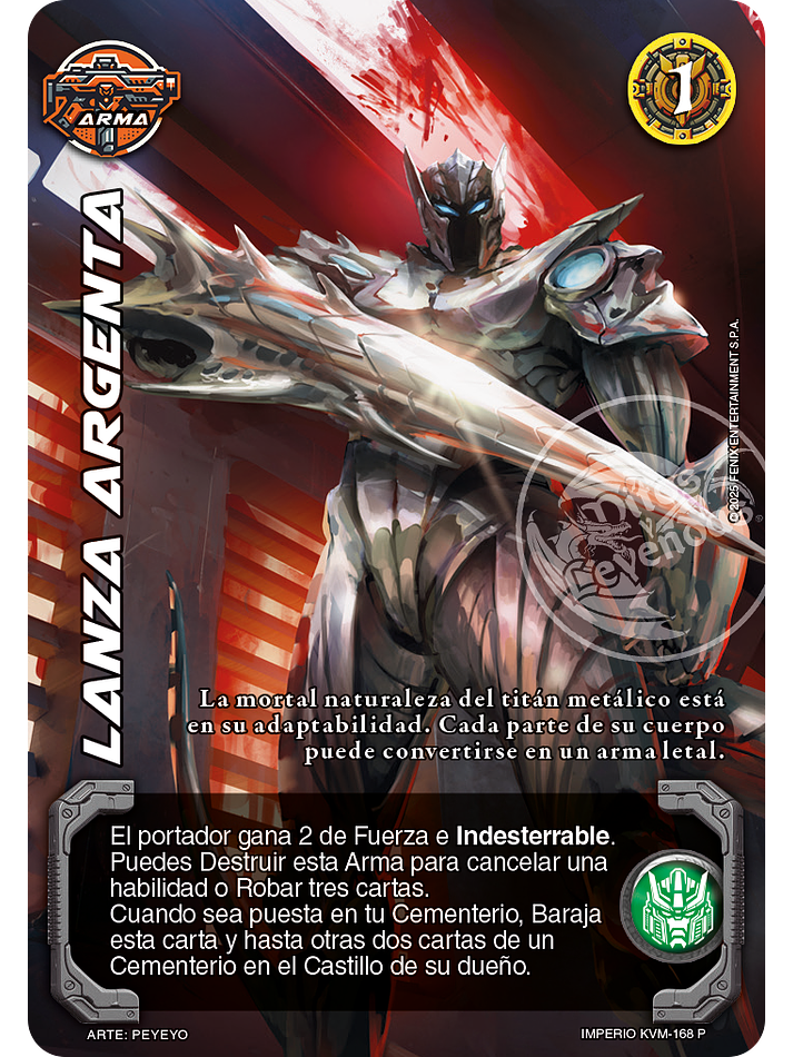 Lanza Argenta (Kit Metalfmorfo) 1
