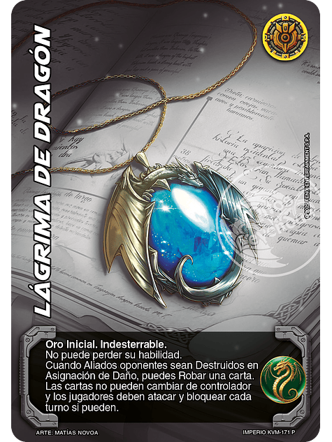 Lágrima de Dragón (Kit de batalla KVM) 1