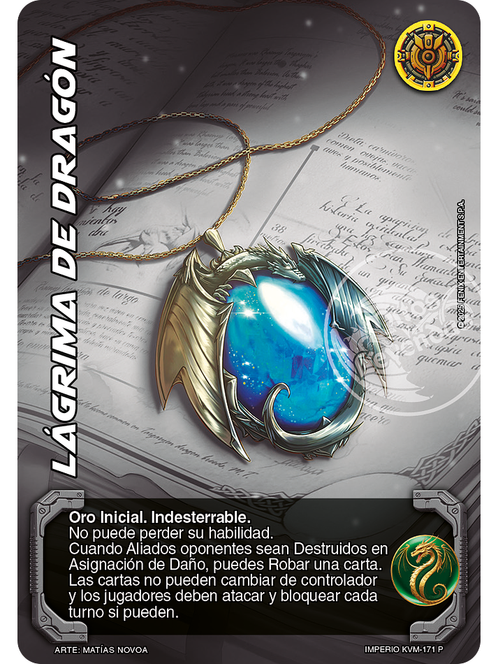 Lágrima de Dragón (Kit de batalla KVM) 1