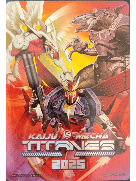 Oro Conmemorativo Kaiju vs Mecha 1