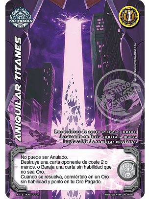 Aniquilar Titanes (KVM - Mega Real)