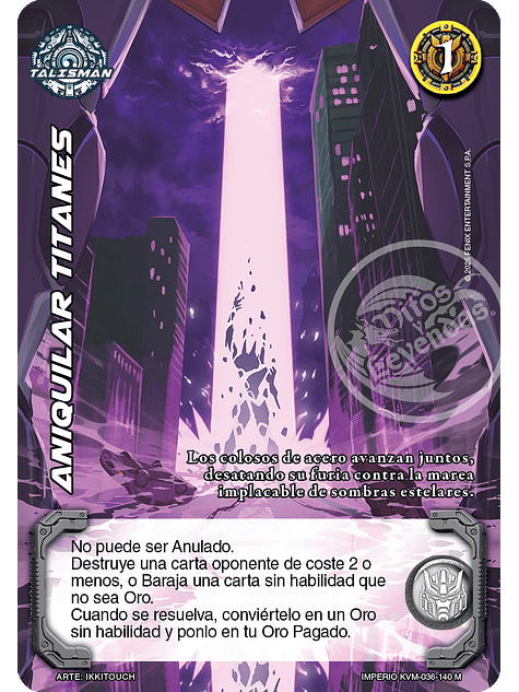 Aniquilar Titanes (KVM - Mega Real) 1