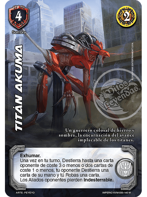 Titán Akuma (KVM - Mega Real) 1