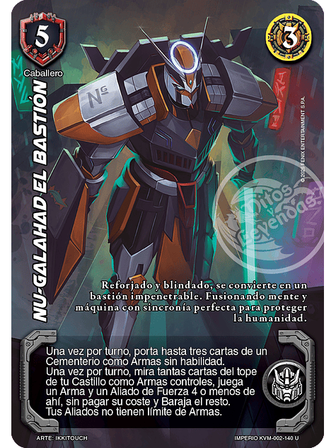 Nu-Galahad el Bastión (KVM - Ultra Real) 1