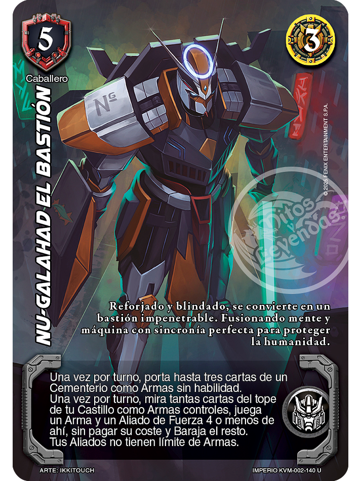 Nu-Galahad el Bastión (KVM - Ultra Real) 1