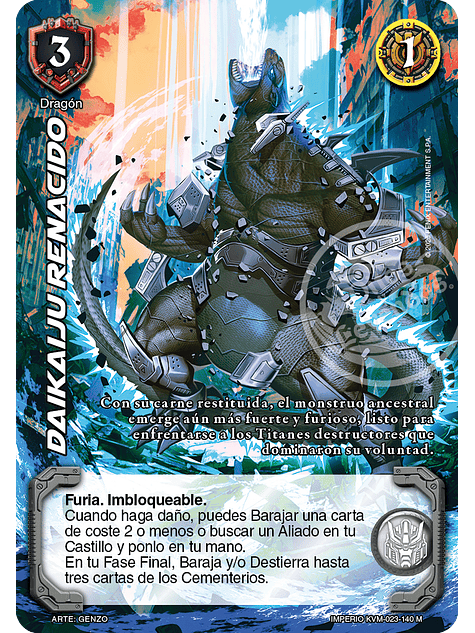 Daikaiju Renacido (KVM - Mega Real) 1