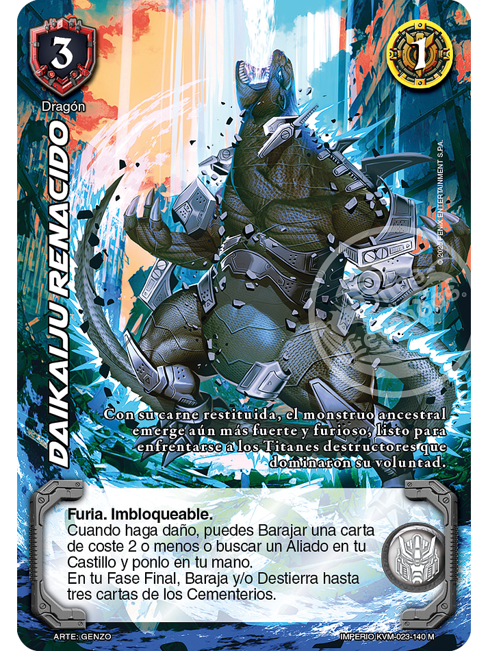 Daikaiju Renacido (KVM - Mega Real) 1