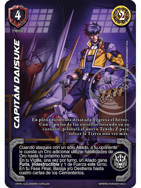 Capitán Daisuke (KVM - Ultra Real) 1