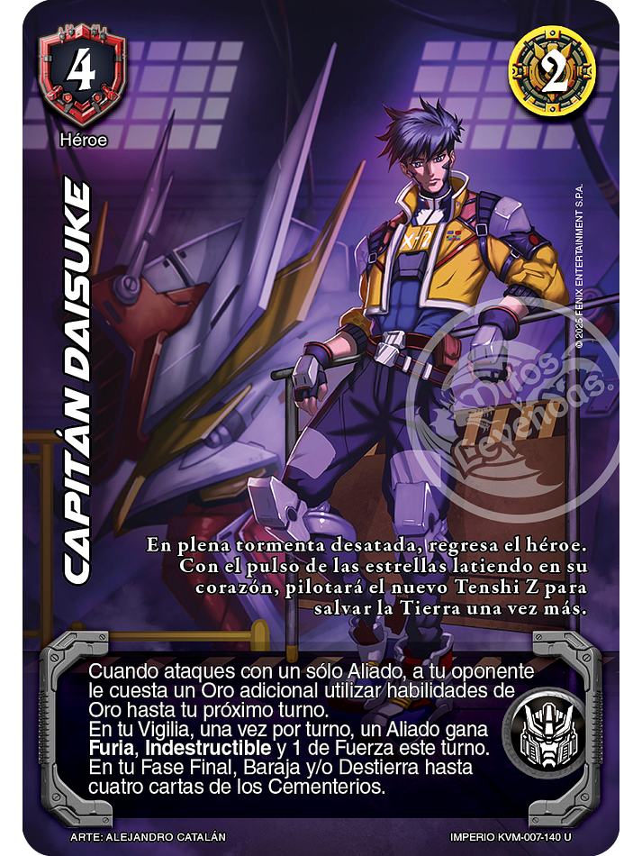 Capitán Daisuke (KVM - Ultra Real) 1