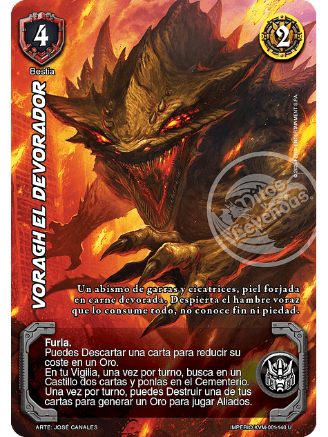 Voragh el Devorador (KVM - Ultra Real) 1