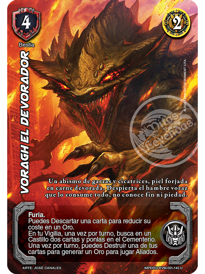 Voragh el Devorador (KVM - Ultra Real) 1