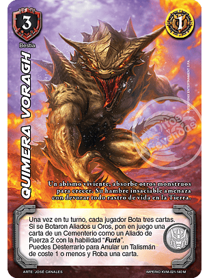 Quimera Voragh (KVM - Mega Real)