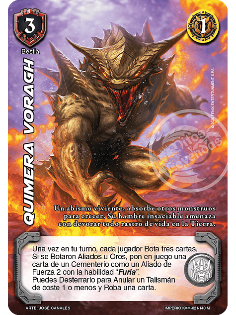 Quimera Voragh (KVM - Mega Real) 1