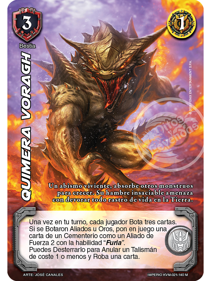 Quimera Voragh (KVM - Mega Real) 1