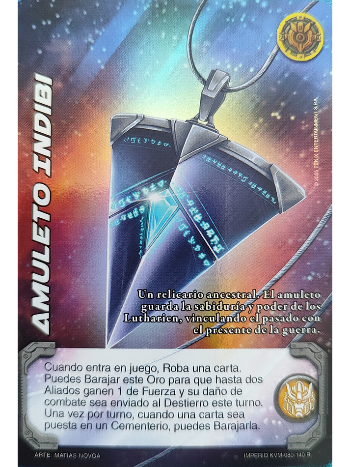 Amuleto Indibi (KVM - Reales) 1