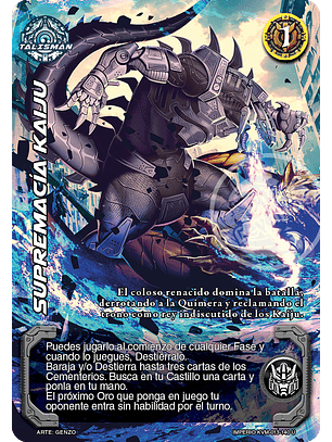 Supremacía Kaiju (KVM - Ultra Real)