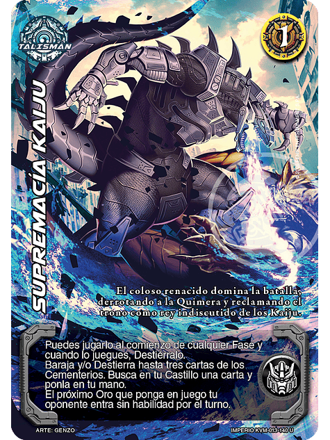 Supremacía Kaiju (KVM - Ultra Real) 1