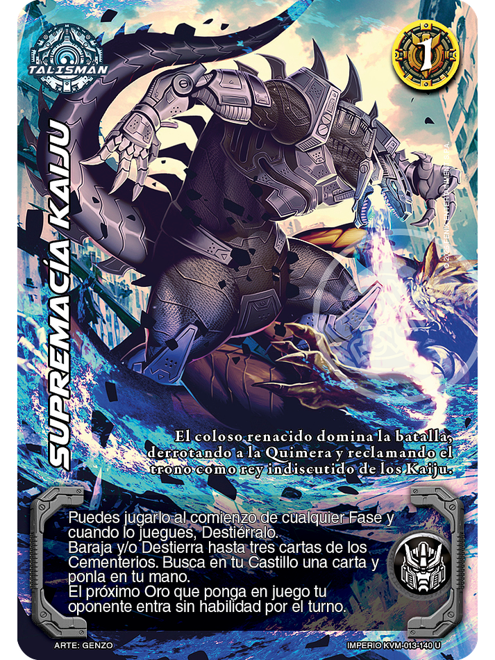 Supremacía Kaiju (KVM - Ultra Real) 1
