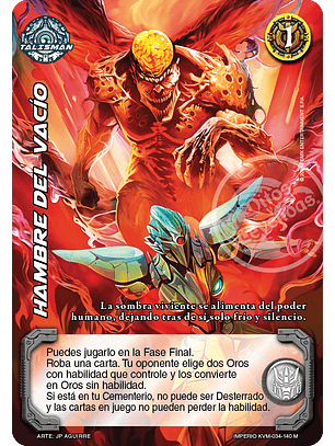 Hambre del Vacío (KVM - Mega Real)