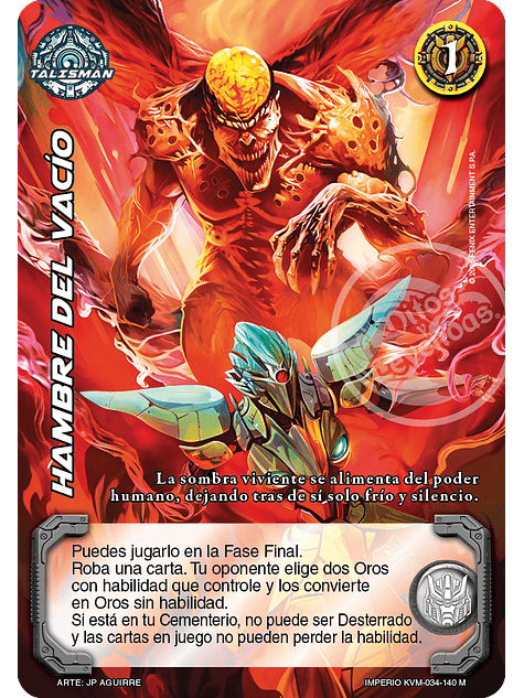 Hambre del Vacío (KVM - Mega Real) 1