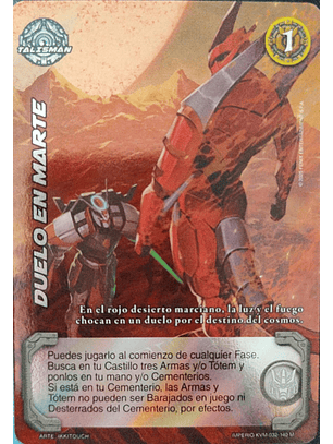 Duelo en Marte (KVM - Mega Real)