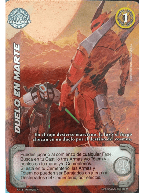 Duelo en Marte (KVM - Mega Real) 1