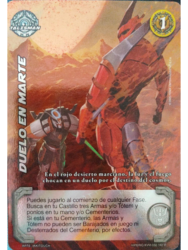 Duelo en Marte (KVM - Mega Real) 1