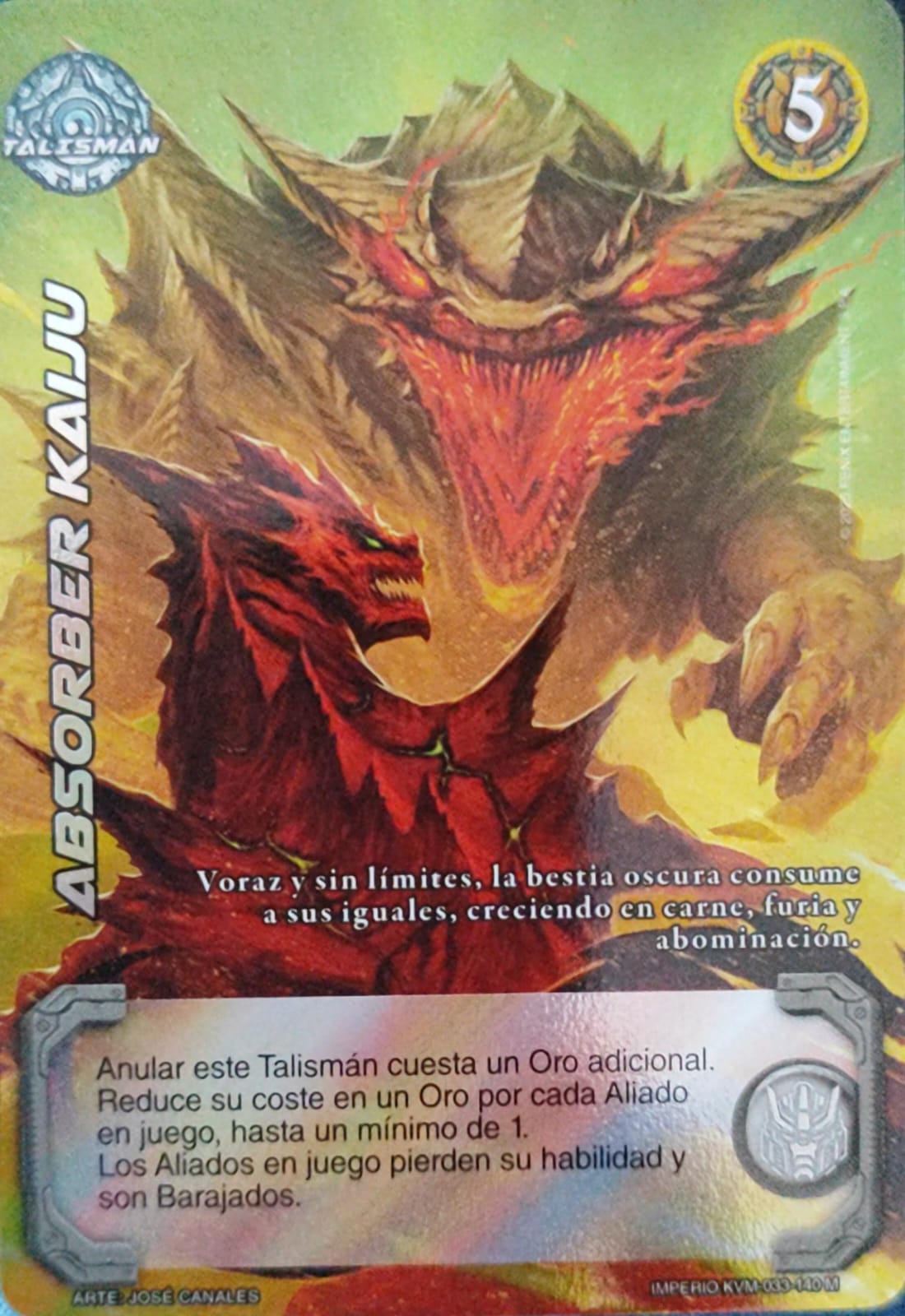 Absorber Kaiju (KVM - Mega Real)