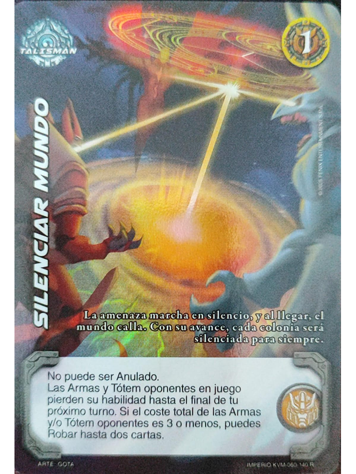 Silenciar Mundo (KVM - Reales) 1