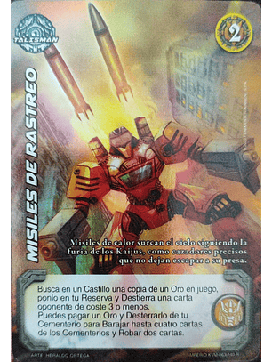 Misiles de Rastreo (KVM - Reales)