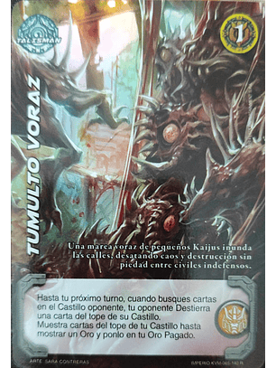 Tumulto Voraz (KVM - Reales)