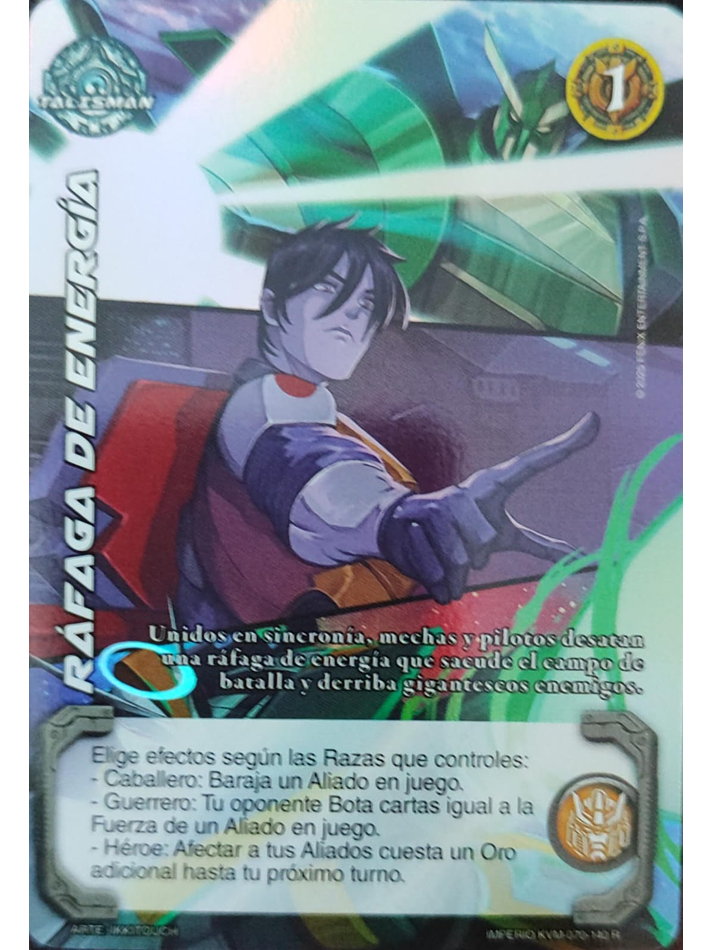 Ráfaga de Energía (KVM - Reales) 1