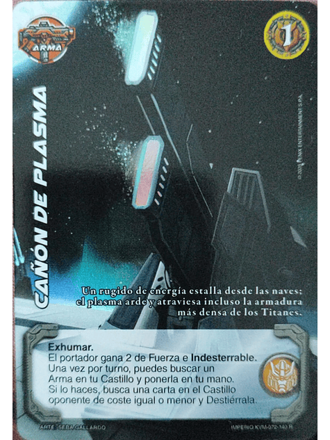 Cañón de Plasma (KVM - Reales) 1